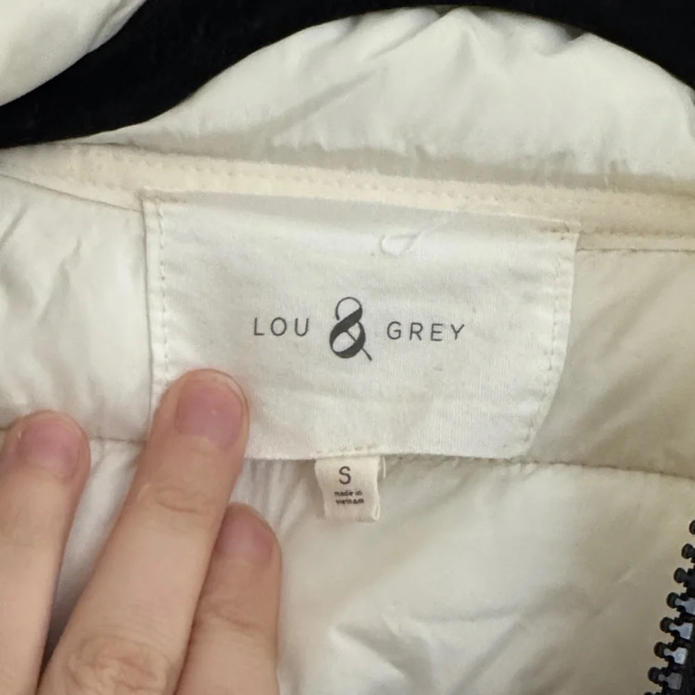 Lou & Grey Sweater Puffer Jacket SZ S - Picture 6 of 8
